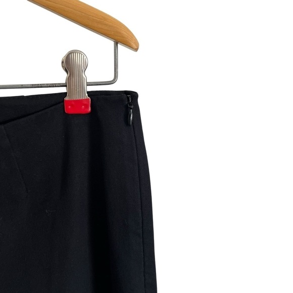 LAFAYETTE 148 Lexington Cropped Straight Leg Black Trouser Pants - Picture 6 of 11